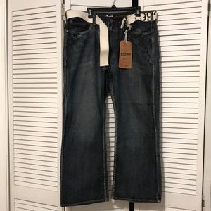 Mens bootcut jeans size 38x30 NWT
